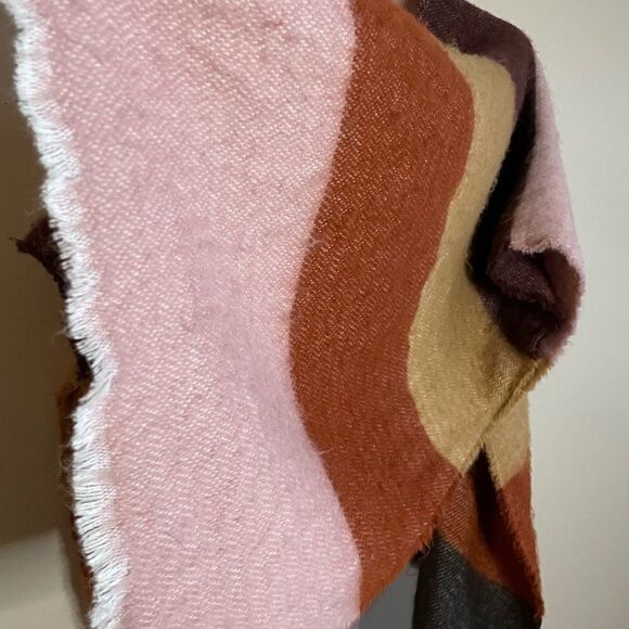 ISA‎ & STEF INC multicolor poncho one size - Picture 4 of 10